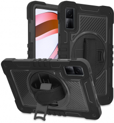 Husa Protectoare pentru Tableta Xiaomi Redmi Pad Heavy Duty StripeShell V62 PC Intense Darkness 