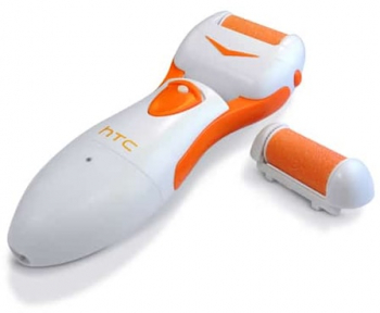 Pila electrica HTC pentru talpi si calcaie acumulator 2 capete incluse 