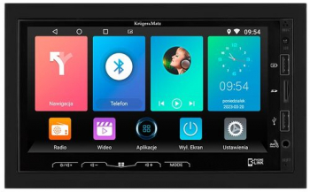 Player multimedia 2 DIN Android 13 4x45 W USB MicroSD 2 GB 