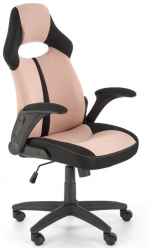 Scaun birou copii HM Bloom Roz/Negru 