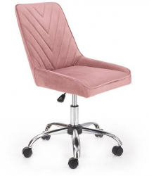 Scaun birou copii HM Rico roz 55x57x89 cm 