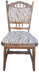Scaun bucatarie Euro Nuc lemn masiv 95x47x42 cm