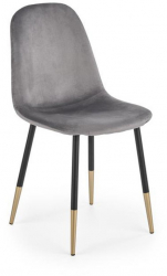 Scaun living HM K379 gri 45x48x88 cm 
