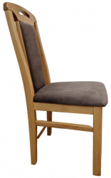Scaun living SB Tim stejar natur 40x43x96 cm