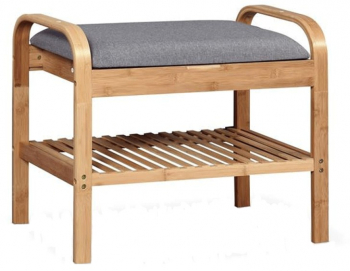 Suport pantofi HM ST12 60x33x50 cm gri/natur 
