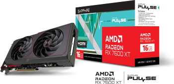 Placa video Sapphire AMD Radeon RX 7600 XT PULSE 16GB GDDR6 128-bit 11339-04-20G