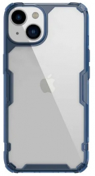 Husa telefon Nillkin pentru Apple iPhone 14 TPU Albastru / Transparent 