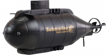 Minisubmarin RC cu telecomanda / Frecventa 40Mhz/Lumina LED/ Lungime 12 cm/ RTR / 6+ 