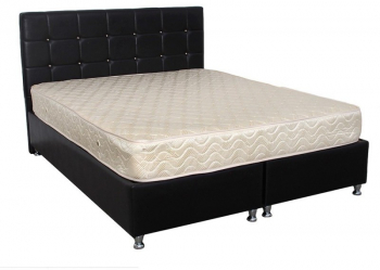 Saltea superortopedica SOFIA Saltex 160x200x20 cm plasa de arcuri tip bonnel fata vara-iarna fermitate medie 