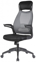 Scaun directorial mesh HM Solaris gri 