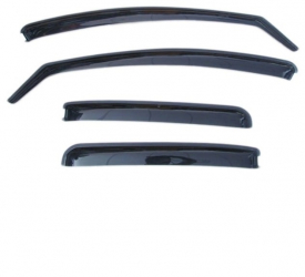 Set 4 Paravanturi Auto Dedicate Compatibile cu BMW Seria 5 4D 2004-2010 E60 Sedan pentru Geamuri Fata-Spate 