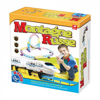 TRENULET ELECTRIC CU UN VAGON - MONTAGNE RUSSE -71637 