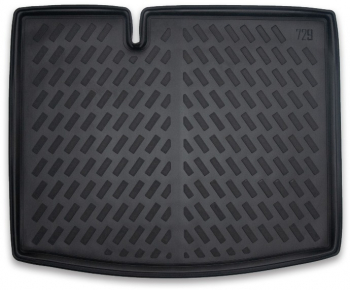Covor portbagaj tavita Dacia Sandero 3 Hatchback 2021-Prezent Negru 