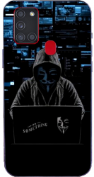 Husa pentru Samsung Galaxy M31 din Silicon Model Anonymous Hacker - 4