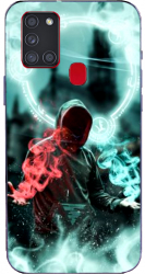 Husa pentru Samsung Galaxy M31 din Silicon Model Anonymous Hacker - 13 