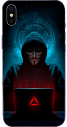 Husa pentru Xiaomi Redmi 9A din Silicon Model Anonymous Hacker - 18 