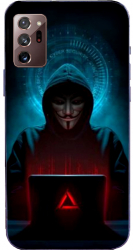 Husa pentru Xiaomi Redmi Note 10 Pro Max din Silicon Model Anonymous Hacker - 18 
