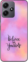 Husa Xiaomi Redmi 12 5G Silicon Gel Tpu Model Belive in Yourself 