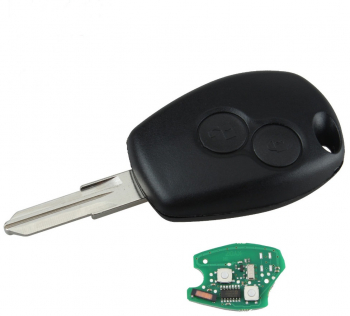 Cheie Auto pentru Dacia Logan Completa tip Briceag cu 2 Butoane cu Cip si Telecomanda Lamela VAC102