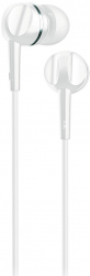 Casca cu fir Motorola Earbuds 105 Wired In-ear mufa 3.5 mm microfon Control pe fir White