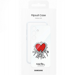 Husa de protectie Samsung Suit Case pentru Galaxy S24 White 