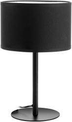 Lampa de noptiera ADVITI Rollo AD-LD-6342BE27T E27 1 x 60W negru 