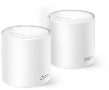 Sistem Mesh TP-Link Deco X10 (2-pack) Wi-Fi 6 Dual-Band Gigabit AX1500, acoperire pana la 360 m2 