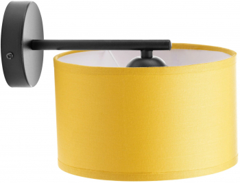 Aplica de perete ADVITI Rollo AD-LD-6341YE27T E27 1 x 60W galben mustar 