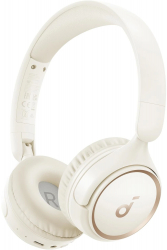 Casti Wireless On-Ear Anker Soundcore H30i Design Pliabil Pure Bass Bluetooth 5.3 Alb Resigilat 