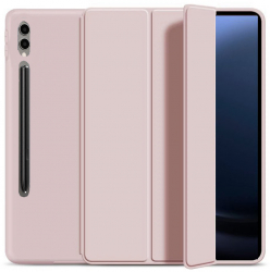 Husa Smart Cover pentru Samsung Galaxy Tab S9 FE Plus 12.4 inch 2023 Ultra Slim - Baby Pink 