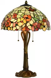 Veioza polirasina sticla Tiffany 40x63 cm 