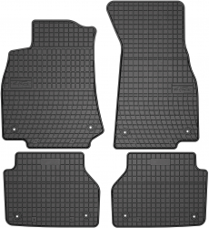 Set 4 buc. Covorase Auto din Cauciuc Dedicate Audi A7 II C8 2017- Negru 
