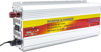 Invertor cu incarcator baterii auto 2000W USB SUA2000C 