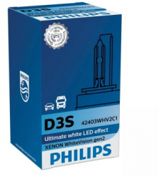 Bec Xenon D3S 42V 35W White Vision PHILIPS 