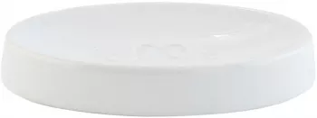Savoniera ceramica alba 12x8x2 cm