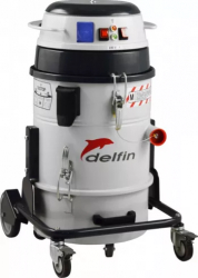 Aspirator industrial pentru praf uscat MTL301 DUST DELFIN 1 motor functie DUSTOP 1.150W recipient cu roti 13 litri 230V
