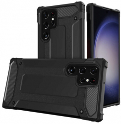 Husa Compatibila cu Samsung Galaxy S23 Ultra Techsuit Hybrid Armor Negru 