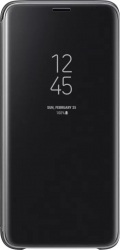 Husa de protectie Clear View pentru Xiaomi Redmi 9 flip cover Negru SHO2716 
