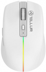 Mouse Tellur Silent Click Wireless White 