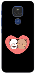 Husa compatibila cu Motorola Moto E7 Plus Silicon Gel Tpu Model Bubu Dudu In Heart 