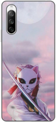 Husa compatibila cu Sony Xperia 10 III Silicon Gel Tpu Model Demon Slayer Sabito 