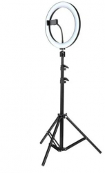 Lampa circulara cu lumina LED trepied diametru 12&rdquo 