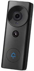 Sonerie video inteligenta MDL7A 3MP 1080P 2k IP65 Detectare miscare PIR Alerte aplicatie 5200 mAh Night Vision Black 