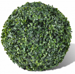 vidaXL Arbusti ornamentali artificiali 27 cm cu LED-uri solare 2 buc 