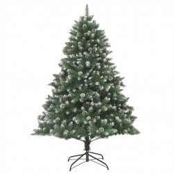 vidaXL Brad de Craciun artificial cu suport 240 cm PVC 