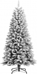 vidaXL Brad de Craciun artificial cu zapada 120 cm PVC and PE 