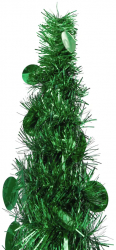 vidaXL Brad de Craciun artificial tip pop-up verde 150 cm PET 