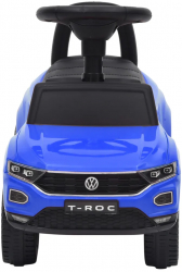 vidaXL Masinuta primii pasi Volkswagen T-Roc albastru 
