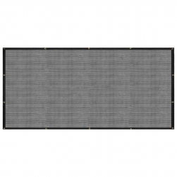 vidaXL Plasa de remorca negru 2 5 x 4 m HDPE 
