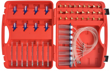 vidaXL Set debitmetru cu adaptor motoare Diesel 8 cilindri in linie 